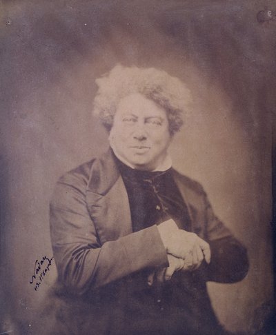 Portrait of Alexandre Dumas pere (1803-70) by Nadar